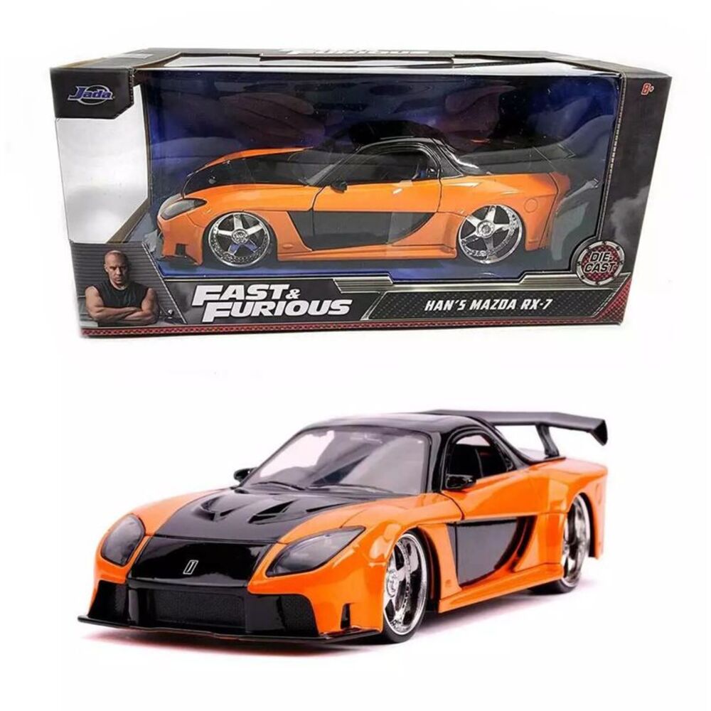 Jada Toys - 1:24 Fast & Furious 3 - Han's Mazda Rx-7  COLLECTIBLES